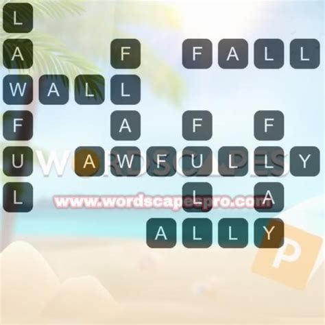 Wordscapes Level 864, Blue 16 .